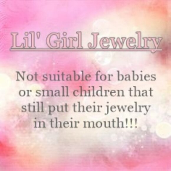 🍂🍁🍃 3/$25!!! Blue Butterfly - Beaded Stretch Bracelet 4 Girls 5.5-6" Wrists! - Picture 7 of 7